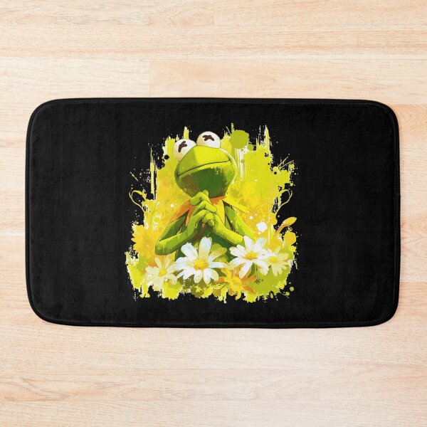 Item preview, Kermit The Frog Floral Dreamy Yellow Splash designed and sold by Fivenightss33.