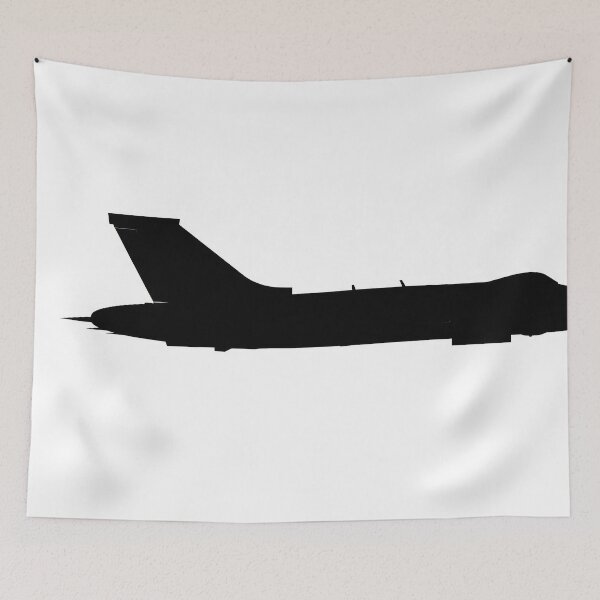 Item preview, Vulcan Bomber Silhouette on White designed and sold by Skyframe Aviation.