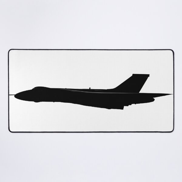 Item preview, Vulcan Bomber Silhouette on White designed and sold by Skyframe Aviation.