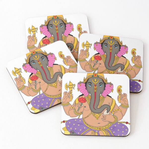 Item preview, Ganpati Digital Painting | Hindu Devotional Artwork | Lord Ganesha Spiritual Wall Art designed and sold by Harshit_Digital_Arts.