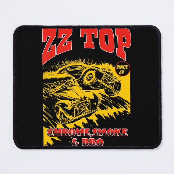Item preview, ZzTop Band Chrome, Smoke & BBQ designed and sold by DelphineHeller.