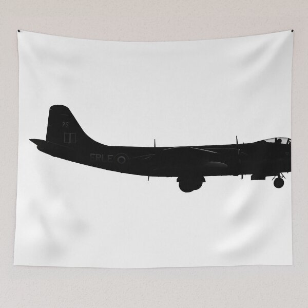 Item preview, English Electric Canberra Silhouette on White designed and sold by Skyframe Aviation.