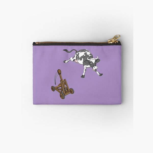 Item preview, Cow Launched By Catapult Funny Cartoon | Limited Edition designed and sold by TerynChrzanowsk.