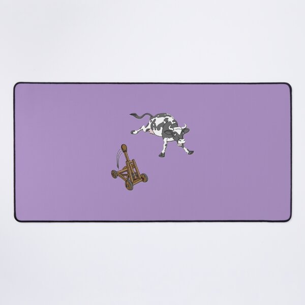 Item preview, Cow Launched By Catapult Funny Cartoon | Limited Edition designed and sold by TerynChrzanowsk.