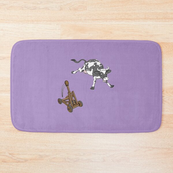 Item preview, Cow Launched By Catapult Funny Cartoon | Limited Edition designed and sold by TerynChrzanowsk.
