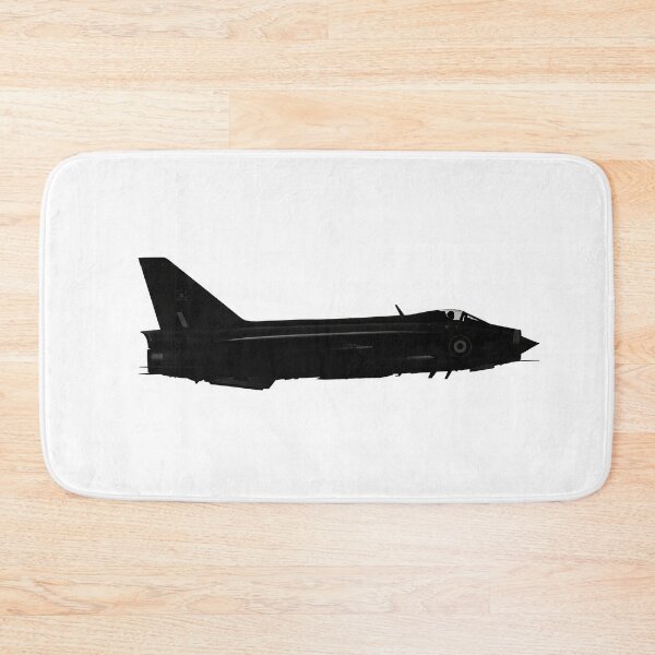 Item preview, English Electric Lightning Silhouette on White designed and sold by Skyframe Aviation.