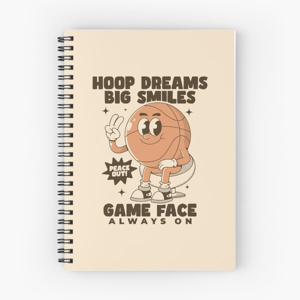 Item preview, Smiling Basketball Character With Peace Gesture designed and sold by adipra.