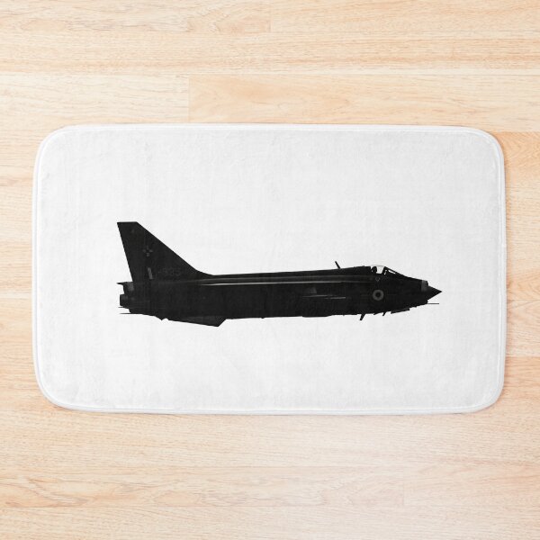 Item preview, English Electric Lightning Silhouette on White designed and sold by Skyframe Aviation.