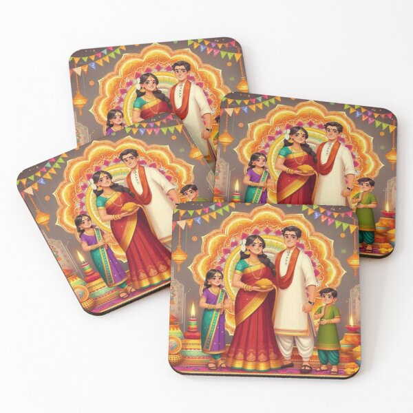 Item preview, Indian Family designed and sold by Mywaymylife.