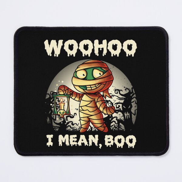 Item preview, Woohoo i mean Boo funny cute Mummy Halloween designed and sold by WatsonBeahan.