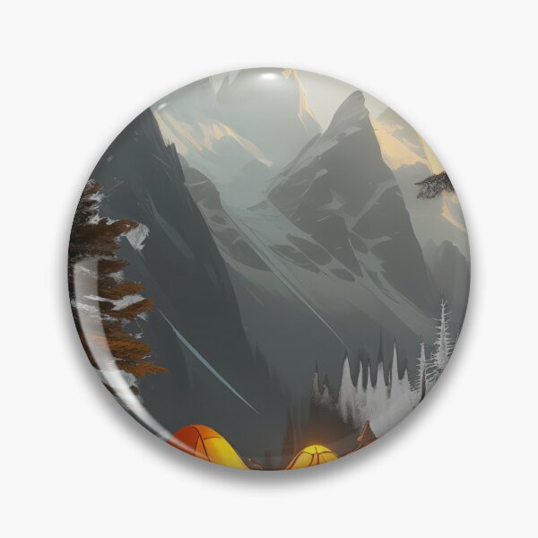 Item preview, Campsite In The Mountains designed and sold by lemanhs.