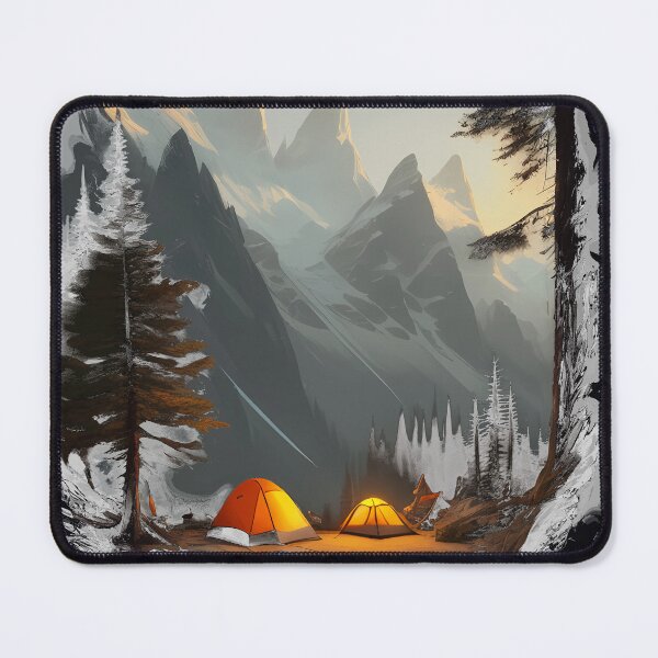 Item preview, Campsite In The Mountains designed and sold by lemanhs.