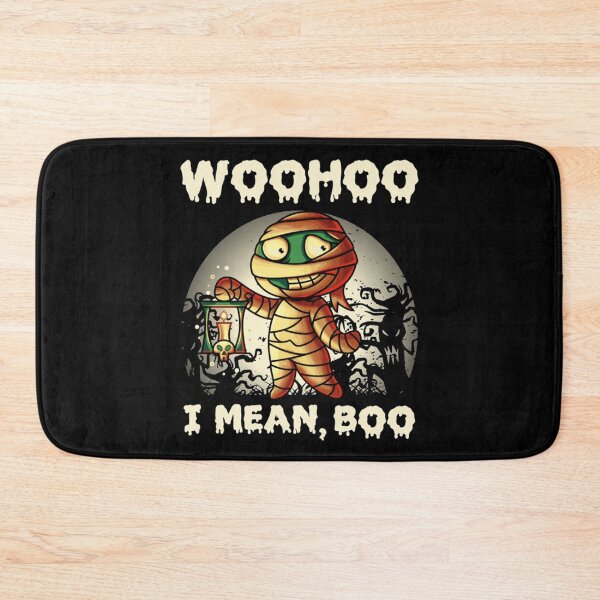 Item preview, Woohoo i mean Boo funny cute Mummy Halloween designed and sold by WatsonBeahan.