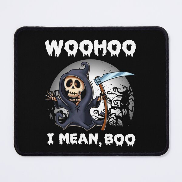 Item preview, Woohoo i mean Boo funny cute Skeleton Halloween designed and sold by WatsonBeahan.