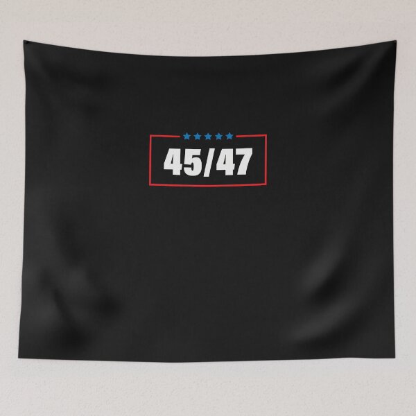 Item preview, 45-47-Trump-2024---President-Trump-2024-American-Flag-45-47 designed and sold by lechineu.