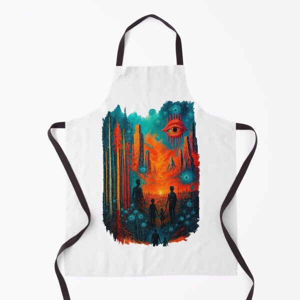 Item preview, Fragments of the Surreal – Transparent Visionary Artwork designed and sold by CosmicShapes.