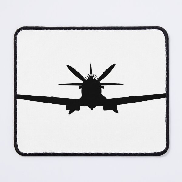 Item preview, Spitfire Silhouette on White designed and sold by Skyframe Aviation.