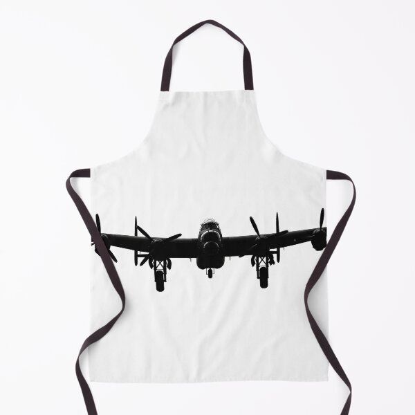 Item preview, Lancaster Bomber Silhouette on White designed and sold by Skyframe Aviation.