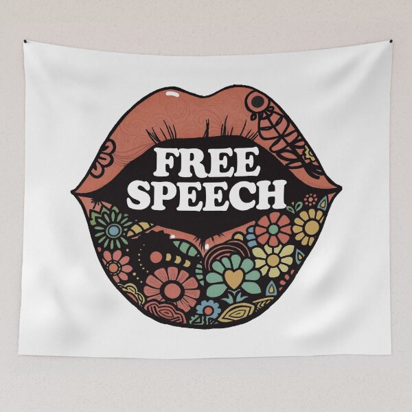 Item preview, Free Speech. #2 designed and sold by EunsooLee.