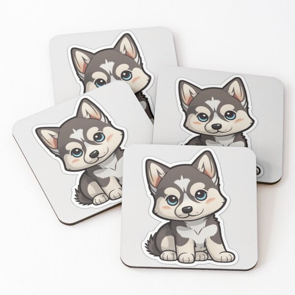Item preview, Happy Husky Puppy designed and sold by DI RTNA Shop .