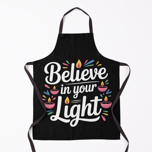 Item preview, Believe in Your Light – Inspirational Diwali Diya Design designed and sold by Jollys-ArtShop.
