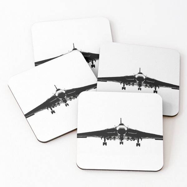 Item preview, Vulcan Bomber Silhouette on White designed and sold by Skyframe Aviation.