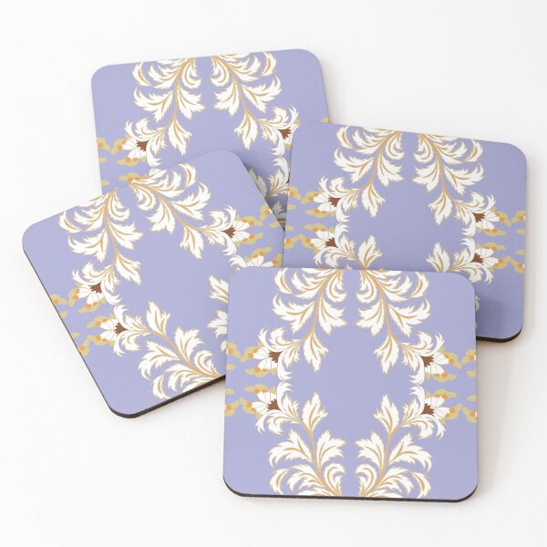 Item preview, Elegant Periwinkle Floral Leaf  designed and sold by lovelynong.