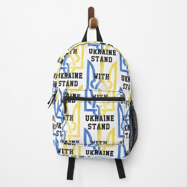 Item preview, Stand With Ukraine Tryzub Trident Design | Ukrainian Flag Symbol & Sunflower designed and sold by Art by KAS .