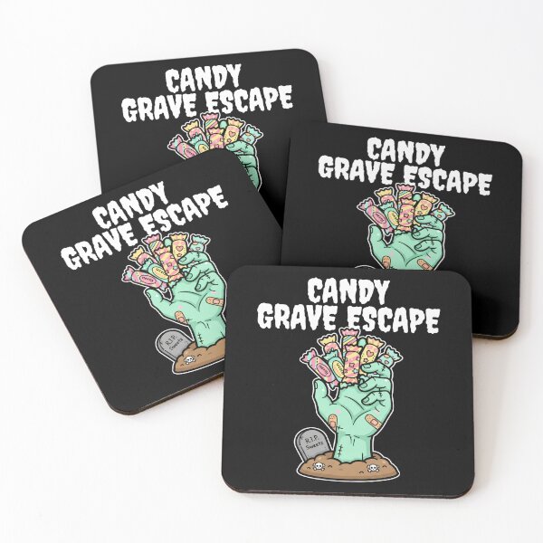 Item preview, CANDY GRAVE ESCAPE - ZOMBIE HALLOWEEN designed and sold by KEF Custom.