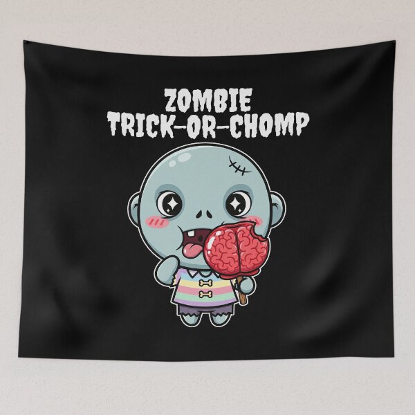 Item preview, ZOMBIE TRICK-OR-CHOMP - ZOMBIE HALLOWEEN designed and sold by KEF Custom.
