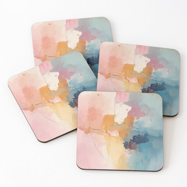 Item preview, Modern art in pink and blue designed and sold by Anisha  Vaz.