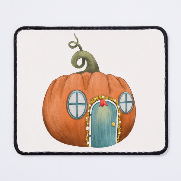 Item preview, Witchy halloween pumpkin house designed and sold by Nika Venturini.