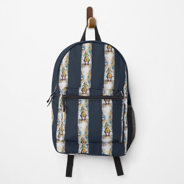 Item preview, Autumn Serenade Cellist in Cityscape designed and sold by Isa Silvestri277.