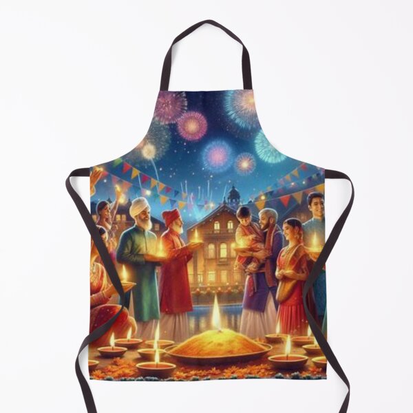 Item preview, Family Celebrating Diwali designed and sold by Mywaymylife.