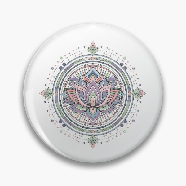 Item preview, Pastel Lotus Mandala – Meditation & Yoga Inspired designed and sold by SLDavincy.