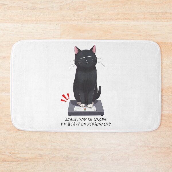 Item preview, Heavy on Personality Cat designed and sold by softnotestoyou.