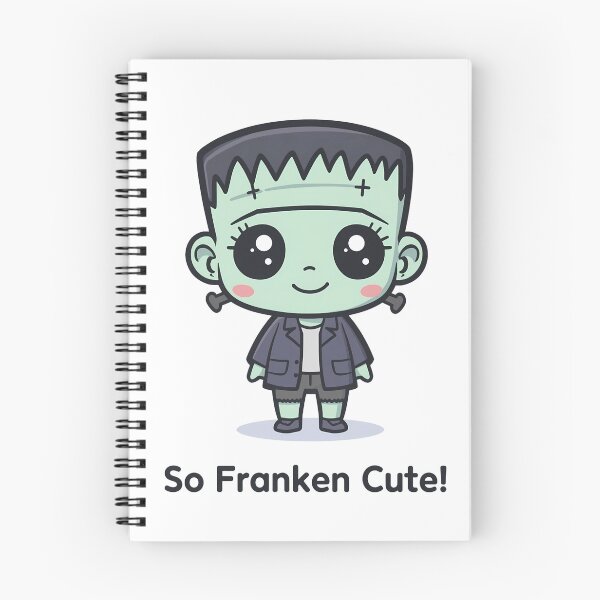 Item preview, Cute Frankenstein with an open mouth looks at the viewer designed and sold by PWDigitalArt.