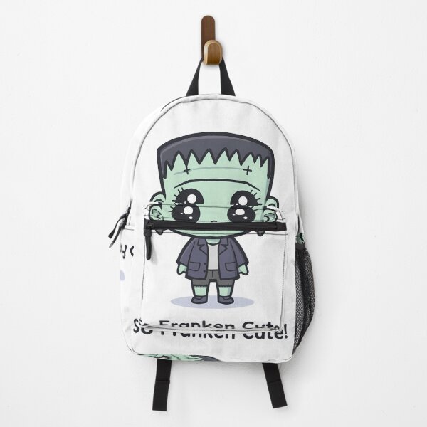 Item preview, Cute Frankenstein with an open mouth looks at the viewer designed and sold by PWDigitalArt.