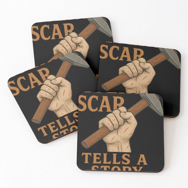 Item preview, Every Scar Tells A Story Gift For Metalsmith designed and sold by levietst.