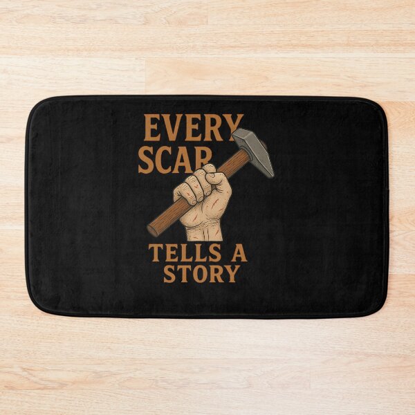 Item preview, Every Scar Tells A Story Gift For Metalsmith designed and sold by levietst.