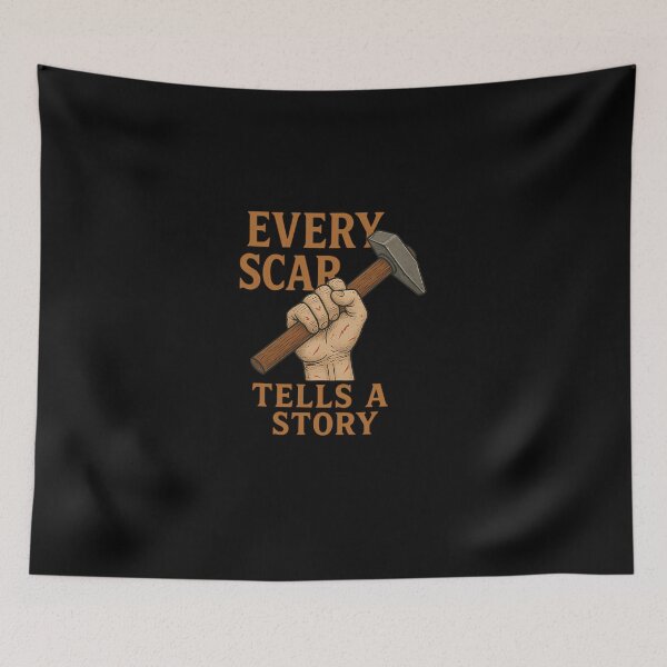 Item preview, Every Scar Tells A Story Gift For Metalsmith designed and sold by levietst.