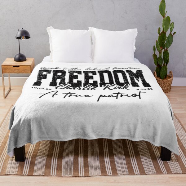 Item preview, Man Famous Patriot Speech RIP Free American 1993-2025 designed and sold by GravesTrumanSt.