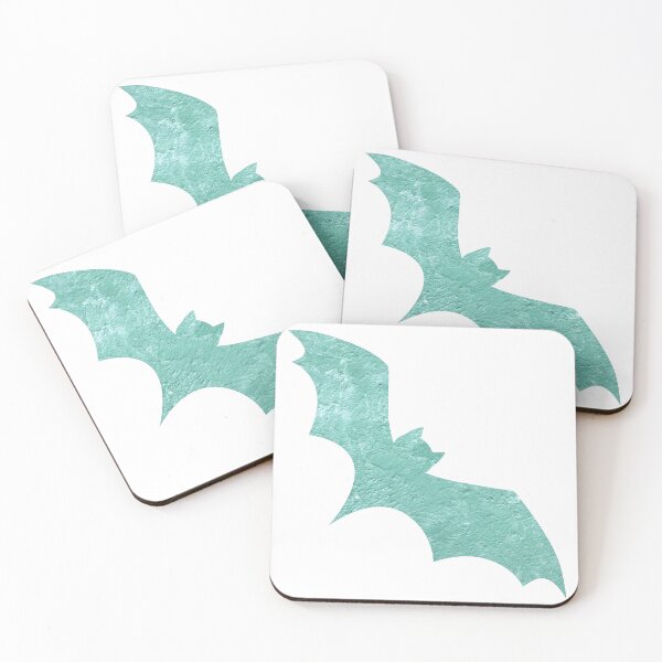 Item preview, Textured Seafoam Bat designed and sold by SCArtAndGames.
