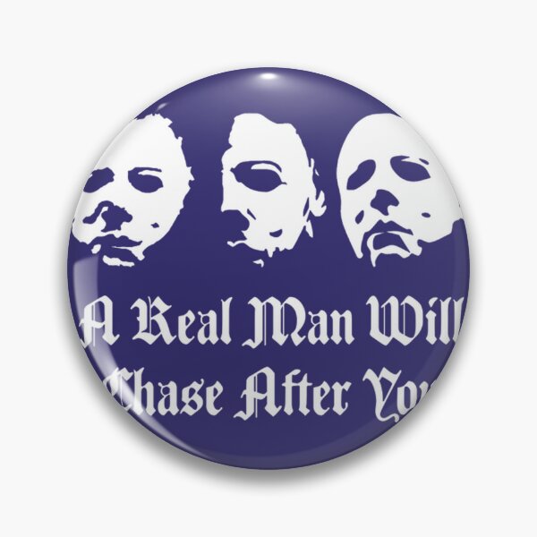 Item preview, A Real Man Will Chase You Vintage Horror | Limited Edition designed and sold by MatthewSprague.