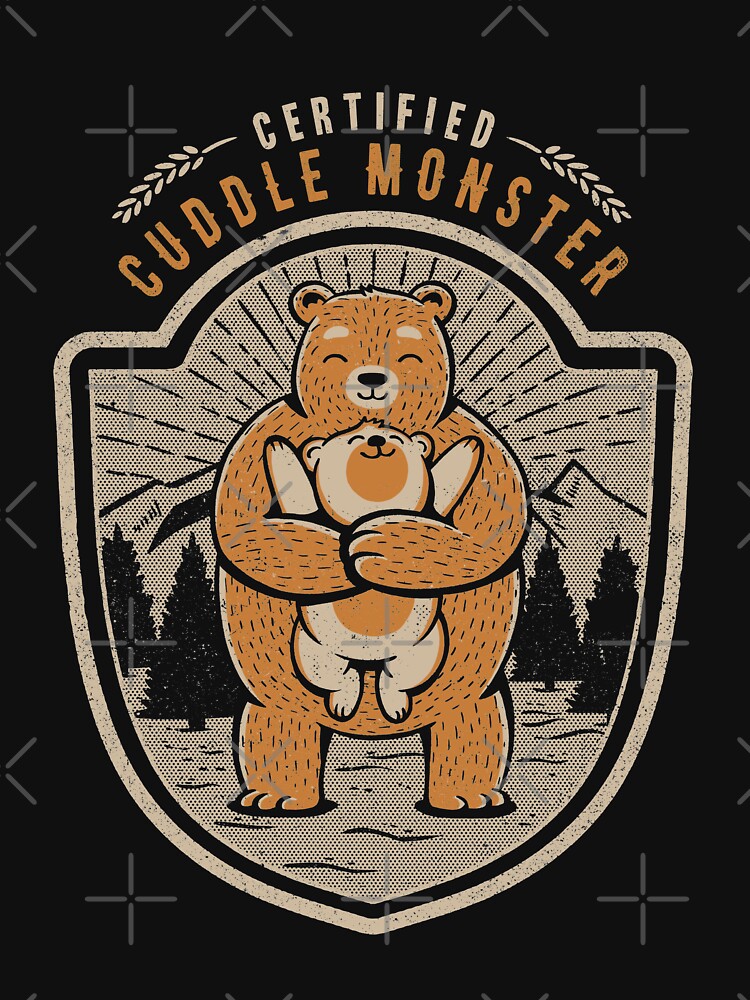 bearded cuddle monster shirt