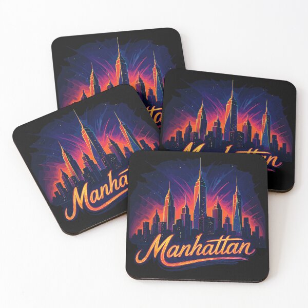 Item preview, Manhattan City New York Silhouette Gift designed and sold by Pineapple-Tree.