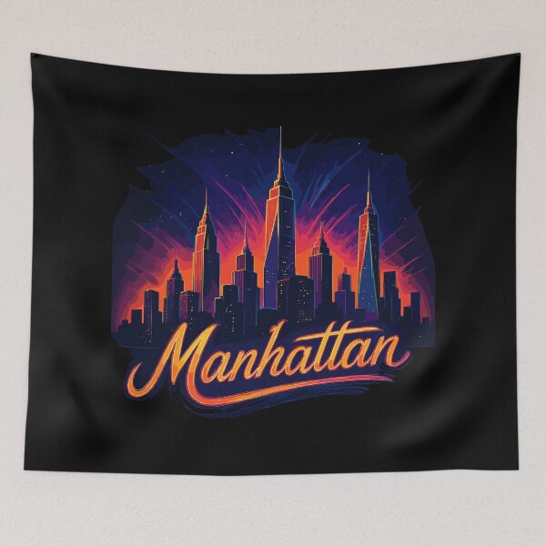 Item preview, Manhattan City New York Silhouette Gift designed and sold by Pineapple-Tree.