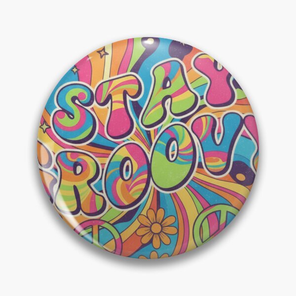 Item preview, Stay groovy classic tshirt designed and sold by anandsiva2703.