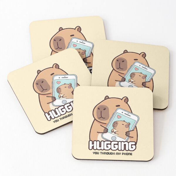 Item preview, Hugging You Through My Phone designed and sold by The magic  Yellow bus.
