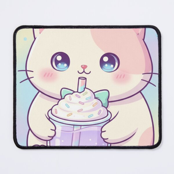 Item preview, boba cat classic tshirt and sticker designed and sold by anandsiva2703.